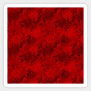 Red Marble Headstone Grunge Texture Sticker